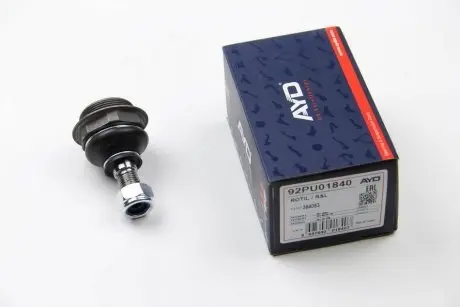 Опора шаровая передняя нижняя citroen c4, berlingo (06-)/peugeot 308, 307, 3008, 5008, partner (07-) AYD 92-01840