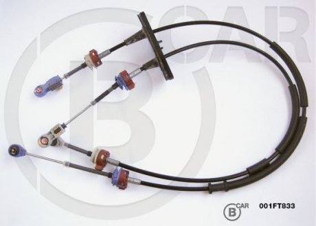 Трос привода коробки передач B CAR 001FT833 (фото 1)