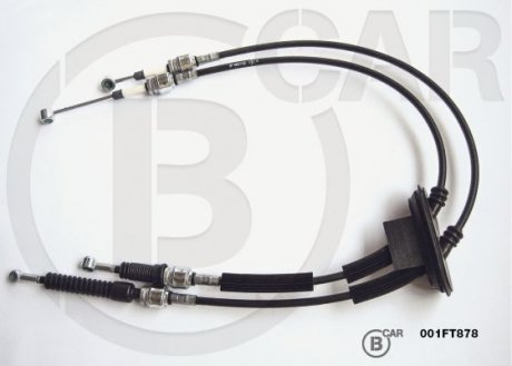 Трос привода коробки передач B CAR 001FT878 (фото 1)