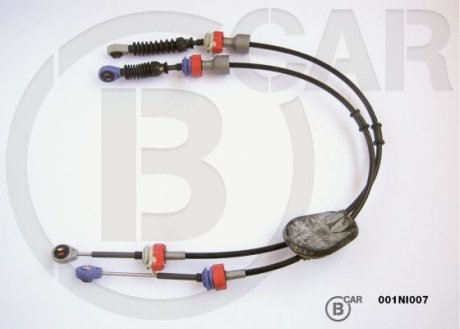 Трос привода коробки передач B CAR 001NI007 (фото 1)