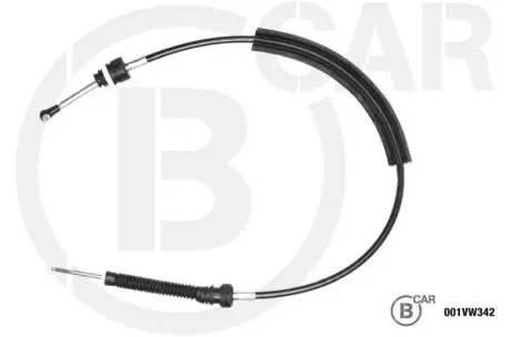 Трос кпп B CAR 001VW342
