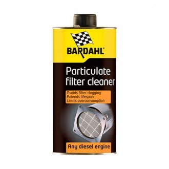 Присадка в диз. топливо для очистки сажевого фильтра PARTICULATE FILTER CLEANER 1л (12) [5] Bardahl 1042B