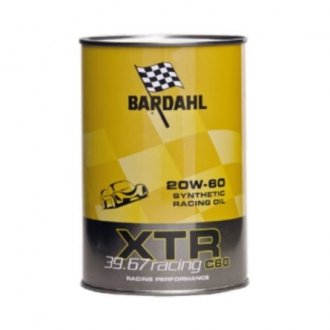 Моторное масло XTR C60 RACING 20W60 1л Bardahl 318039