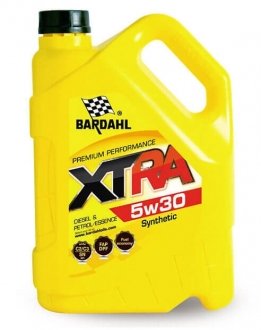 Моторное масло XTRA 5W30 5л Bardahl 34103