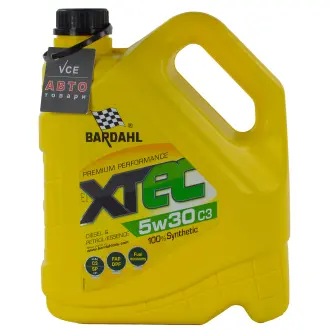 Моторное масло XTEC 5W30 C3 4л Bardahl 36302
