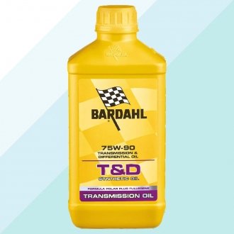 Масло T&D SYNTHETIC OIL 75W90 1л. (12) Bardahl 425039