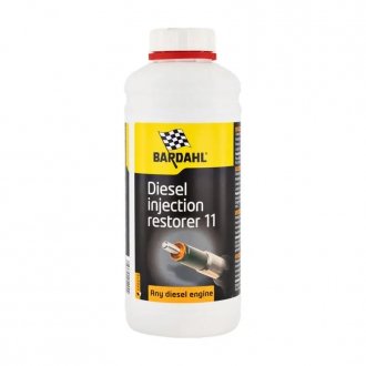 Присадка в диз. топливо для очистки диз. форсунок Diesel Injection Restorer 11 1л (6) [15] Bardahl 5492 (фото 1)