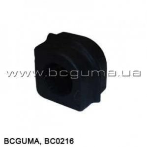 Подушка (втулка) переднего стабилизатора BCGUMA 0216