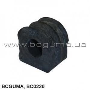 Подушка (втулка) переднього стабілізатора BCGUMA 0226 (фото 1)