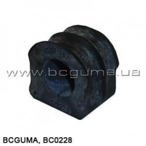 Подушка (втулка) переднего стабилизатора BCGUMA 0228