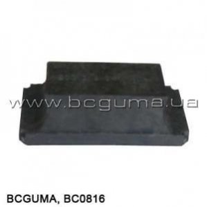 Подушка передньої ресори під пластик (нижня) BCGUMA 0816