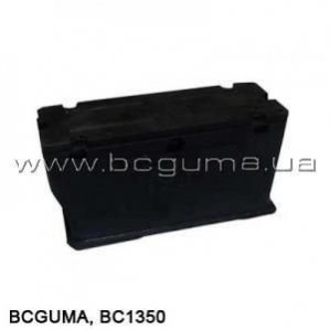 Подушка передней рессоры под пластик, нижняя правая BCGUMA 1350