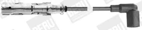 Audi провод высокого напряжения a3 sportback (8pa) 1.6 04-13, a4 b7 avant (8ed) 1.6 04-08, seat cordoba 2.0 02-09, skoda octavia i (1u2) 2.0 99-07, vw bora 2.0 BERU VA127A