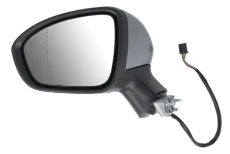 Бокове дзеркало (електричне, асферичне, обігрів, з індикатором) MITSUBISHI COLT VII, RENAULT CLIO V Ph I 09.19- BLIC 5402092313310P