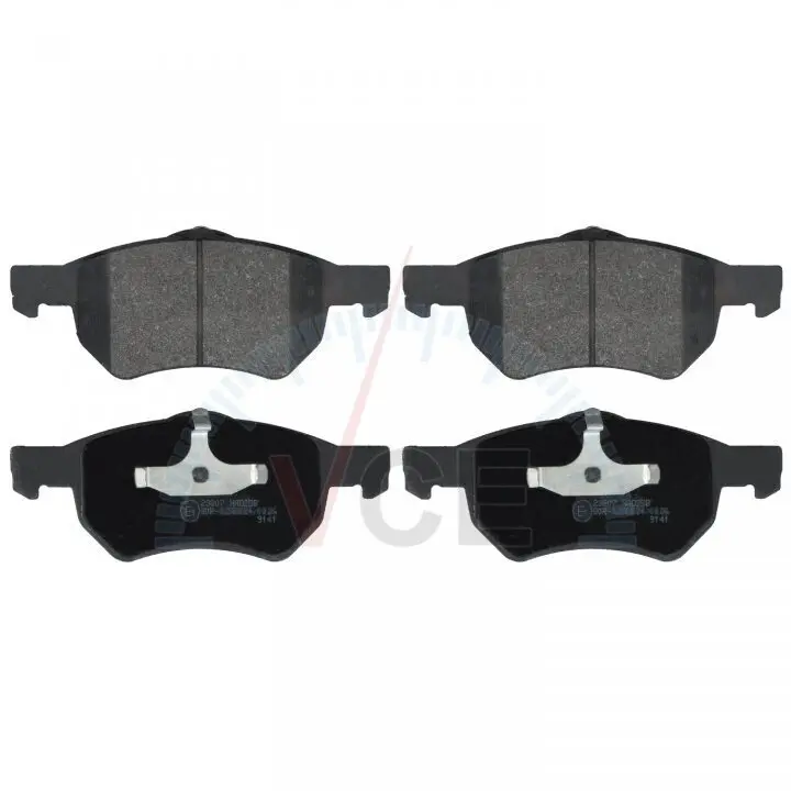 Комплект тормозных колодок, дисковый тормоз Blue Print ADA104204 (фото 1)