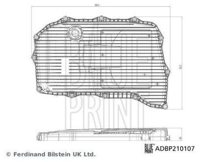 Фильтр АКПП Blue Print ADBP210107