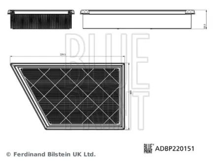 Фильтр воздушный Blue Print ADBP220151