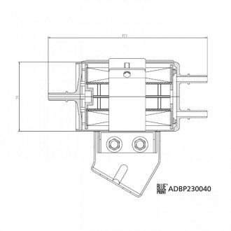 Автозапчастина Blue Print ADBP230040