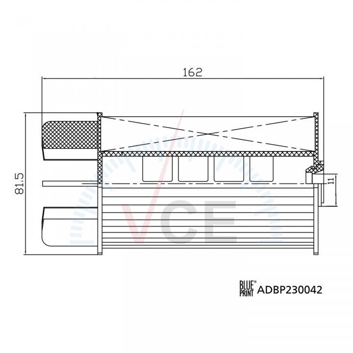 Топливный фильтр Blue Print ADBP230042 (фото 1)