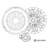 Комплект зчеплення (241мм) ALFA ROMEO 159, BRERA, SPIDER 2.4D 09.05-12.12 ADBP300089