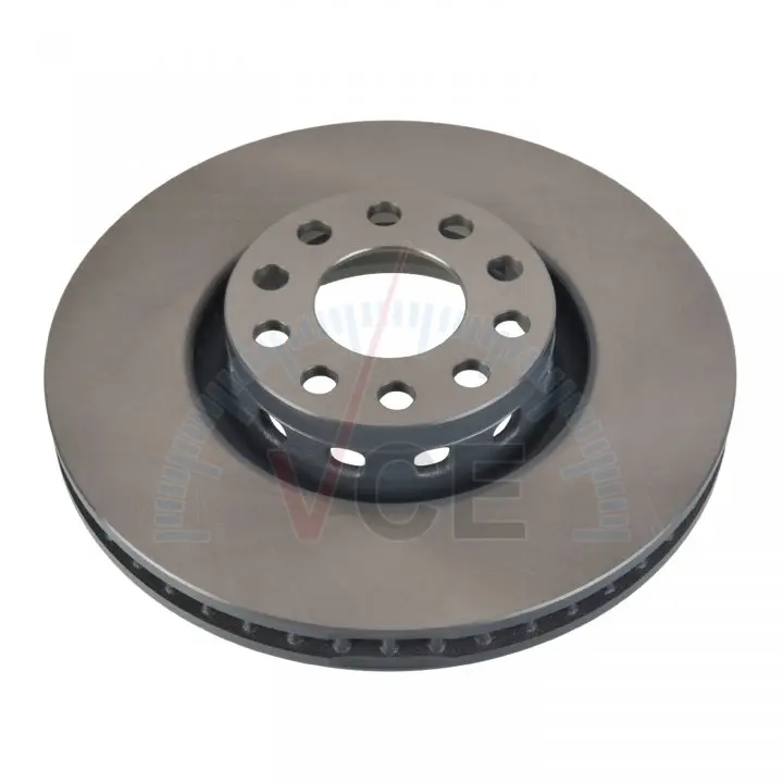 Диск тормозной передний audi 100 c4, a6 c4, a8 d2 2.2-4.2 08.91-09.02 Blue Print ADBP430003 (фото 1)