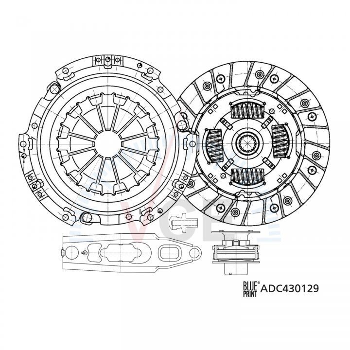 Комплект сцепления Blue Print ADC430129 (фото 1)