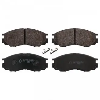 Комплект тормозных колодок, дисковый тормоз Blue Print ADC44257