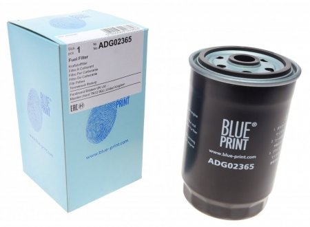 Фільтр паливний HYUNDAI GETZ (TB) 03-09, GRANDEUR (TG) 06-11; KIA CARENS II (FJ) 02-, CARENS III (UN) 06- Blue Print ADG02365 (фото 1)