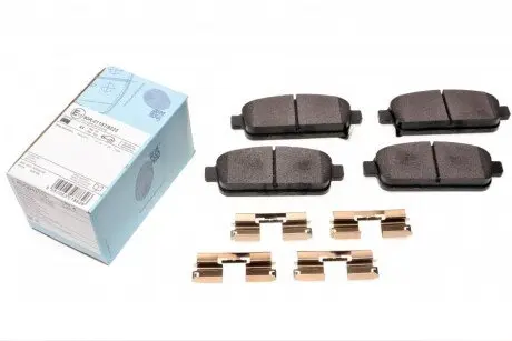 Комплект гальмівних колодок, дискове гальмо Blue Print ADG042123