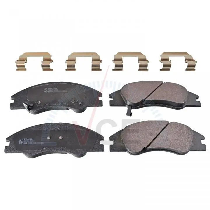 Тормозные колодки, дисковый тормоз (набор) Blue Print ADG04294 (фото 1)