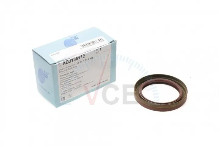 Кільце ущільнювача, колінчастий вал Blue Print ADJ136112 (фото 1)