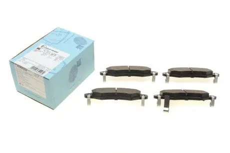 Комплект гальмівних колодок, дискове гальмо Blue Print ADK84228