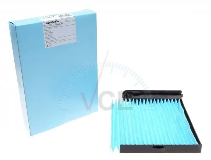 Фото 1 - Фільтр, повітря у внутрішньому просторі Blue Print ADN12514 Фільтр, повітря у внутрішньому просторі Blue Print ADN12514 (фото 1)