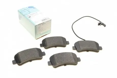 Комплект тормозных колодок, дисковый тормоз Blue Print ADN142154