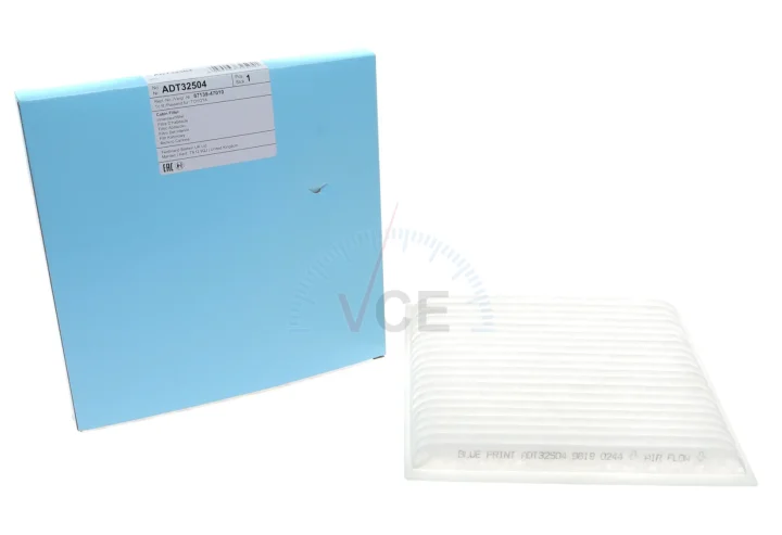 Фильтр, воздух во внутреннем пространстве Blue Print ADT32504 (фото 1)