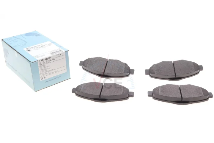 Комплект тормозных колодок, дисковый тормоз Blue Print ADT342141 (фото 1)