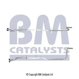 Выпускная труба BM CATALYSTS BM50007