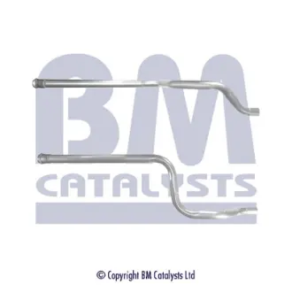 Вихлопна труба середня CITROEN C4 GRAND PICASSO I, C4 PICASSO I, DS5, PEUGEOT 5008 2.0D 06.09-03.17 BM CATALYSTS BM50367