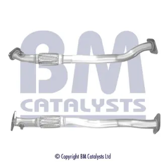 Выхлопная труба fiat bravo ii, lancia delta iii 1.6d 09.07-12.14 BM CATALYSTS BM50473