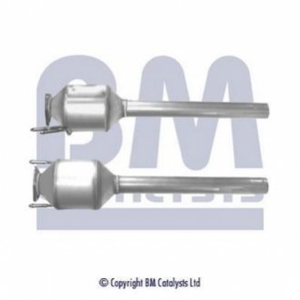 Каталізатор вихлопної системи citroen jumper/peugeot boxer 2.2hdi 06- BM CATALYSTS BM80365H (фото 1)