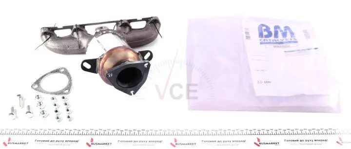 Фото 1 - Катализатор выхлопной системы vw caddy iii/golf v 2.0sdi 04-10 BM CATALYSTS BM80385H Катализатор выхлопной системы vw caddy iii/golf v 2.0sdi 04-10 BM CATALYSTS BM80385H (фото 1)
