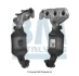 Катализатор EURO 6 NISSAN PIXO, OPEL AGILA, SUZUKI ALTO VII, CELERIO, SPLASH 1.0 01.08- BM CATALYSTS BM91715H (фото 1)