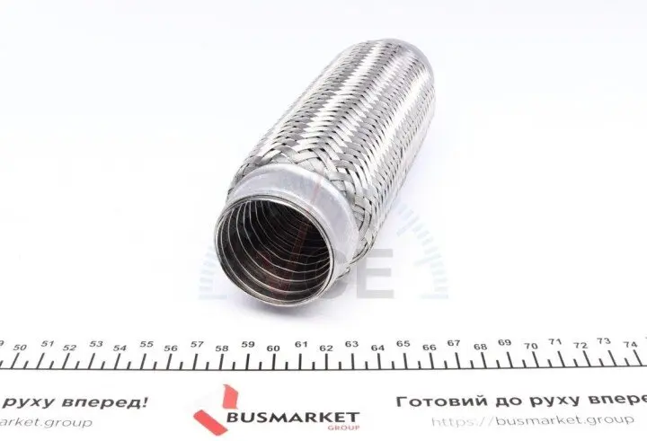Гофра глушника 45Х200 3-x шарова BM CATALYSTS FL45X8ILOK (фото 1)