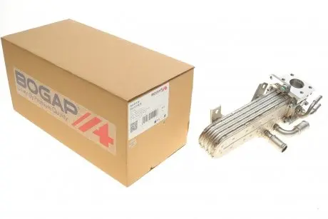 Радиатор рециркуляции вг с клапаном BOGAP A6320134
