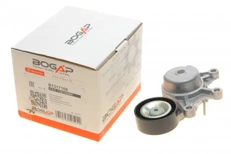 Натяжник ремень генератора bmw 3 (f30)/4 (f32)/5 (f10) 1.6/2.0 11- n20/n26 BOGAP B1317109