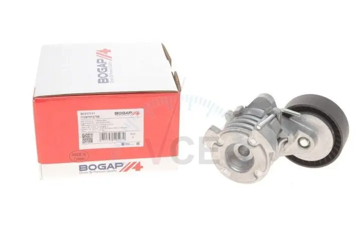 Натяжник ременя генератора BMW 3/5/7/X5 1.6/2.0/2.5/2.8/3.0 95-, M43/M52/M54 BOGAP B1317111 (фото 1)