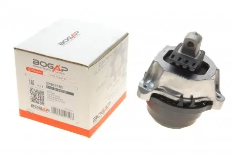Подушка двигателя (l) bmw 3 (g20/g80/g28)/5 (g30/f90)/7 (g11/g12) 16- b57 d30 BOGAP B1911151