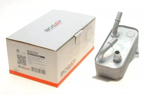 Радиатор масляный теплообменник акпп BOGAP B4223103