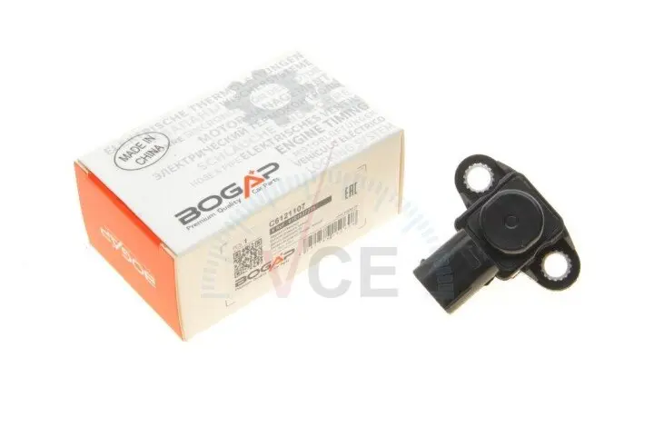 Датчик тиску наддуву mb sprinter 906/vito (w639) 2.2cdi BOGAP C6121107 (фото 1)