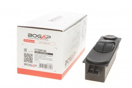 Переключатель стеклоподъемника BOGAP C7358126 (фото 1)